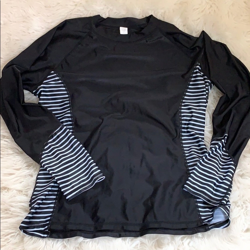 UV swim rash guard. Long sleeve